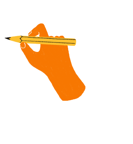 Write Goodbye Sticker by Petra