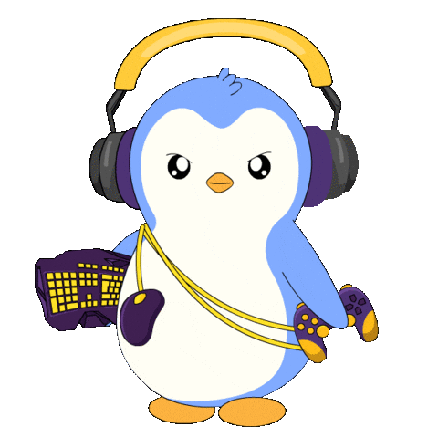 Wave Hello Sticker by Pudgy Penguins