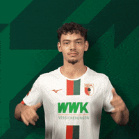 Happy German GIF by FC Augsburg 1907