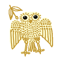 witch owl Sticker