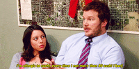 parks and recreation sushi GIF