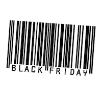 Black Friday Shopping Sticker
