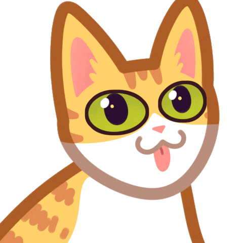 Cute Cat Sticker