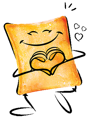 Snacks Love Sticker by Grupo Cicopal