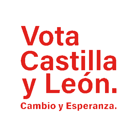 Elecciones Cyl Sticker by PSOE Castilla y León