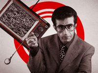 collage hypnotizing GIF by Jay Sprogell