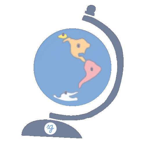 GuidepostMontessori school world earth planet Sticker
