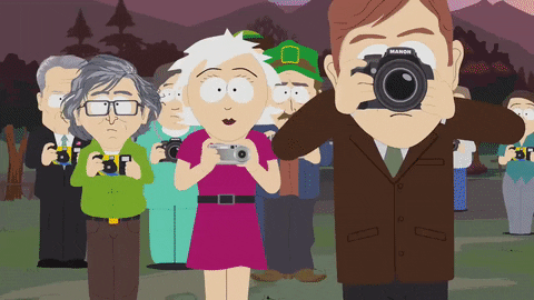 camera watching GIF by South Park 