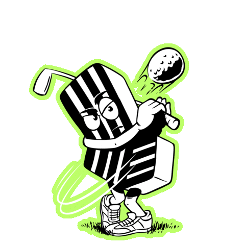 Mascot Golfing Sticker by LIV Golf