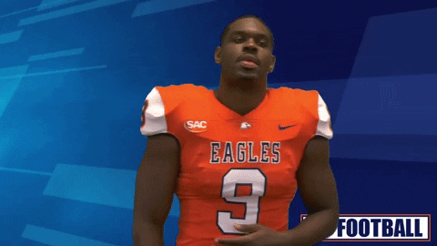 Game Time Kiss GIF by Carson-Newman Athletics