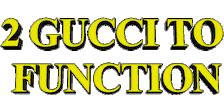 gucci to function Sticker by AnimatedText