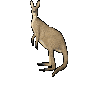 Lego Kangaroo Sticker by Awesome Exhibition