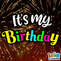 Feliz Cumple Happy Birthday GIF by Lucas and Friends by RV AppStudios