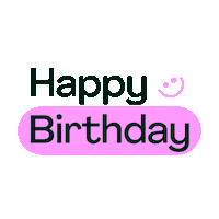 Happy Birthday Sticker by Modern Visuals