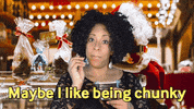 Christmas Party Food GIF by Holly Logan