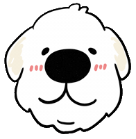 Gp Pyrenees Sticker by ERICA824