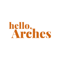 Hello Arches Sticker by cnhamoab