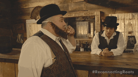 Drunk Wild West GIF by Reconnecting Roots