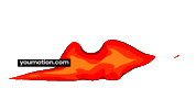 Animation Burning Sticker by youmotion.com