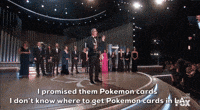 I Promised Them Pokemon Cards