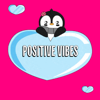 Good Vibes Love GIF by Pudgy Penguins