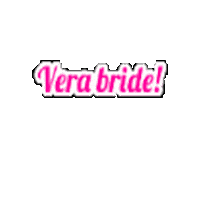 verawed bride vera gamos nifi Sticker