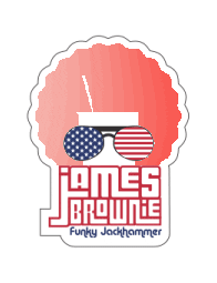 Andysfrozencustard ice cream dessert icecream redwhiteblue Sticker