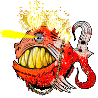 Angry Art Sticker