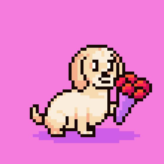 Dog Love GIF by Abstract HotDogs