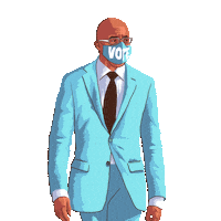 Diego Rodriguez Vote Sticker by Creative Courage