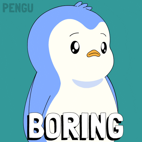Bored Penguin GIF by Pudgy Penguins