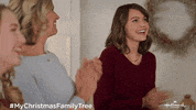 Aimee Teegarden Smile GIF by Hallmark Channel