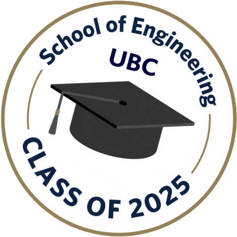 Graduation Engineering Sticker by UBC's Okanagan campus