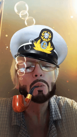 annerolfe giphygifmaker bubbles captain snapchat GIF