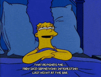 homer simpson smile GIF