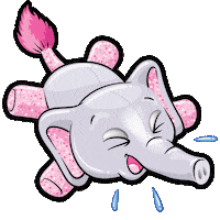 elephant toys Sticker by Basic Fun!