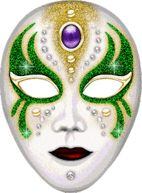 Mardi Gras Sticker