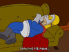 Episode 19 Sleeping GIF by The Simpsons