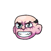 Mad Eye Sticker