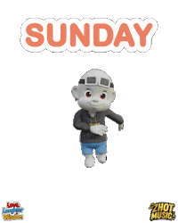 Sun Morning Sticker by Zhot Music