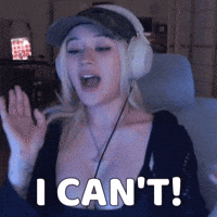 I Cant Cute Girl GIF
