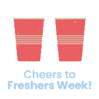 thesubath cheers bath university of bath freshers week Sticker