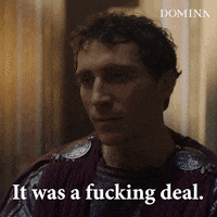 Ancient Rome Reaction GIF by Domina Series