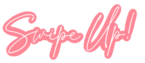 Pink Swipe Up Sticker