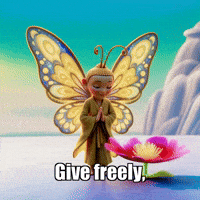 Kindness Giving GIF by BuddhaFlyJourney