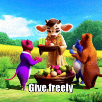 Sharing Generosity GIF by Moosiahzen