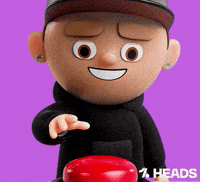 Red Button No GIF by OneFootball Heads