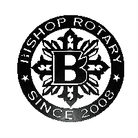 bishoptattoo logo black artist tattoo Sticker