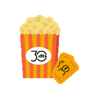 Film Popcorn Sticker by DTS