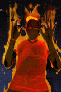 yisussaavedra fuego fireman filtro GIF